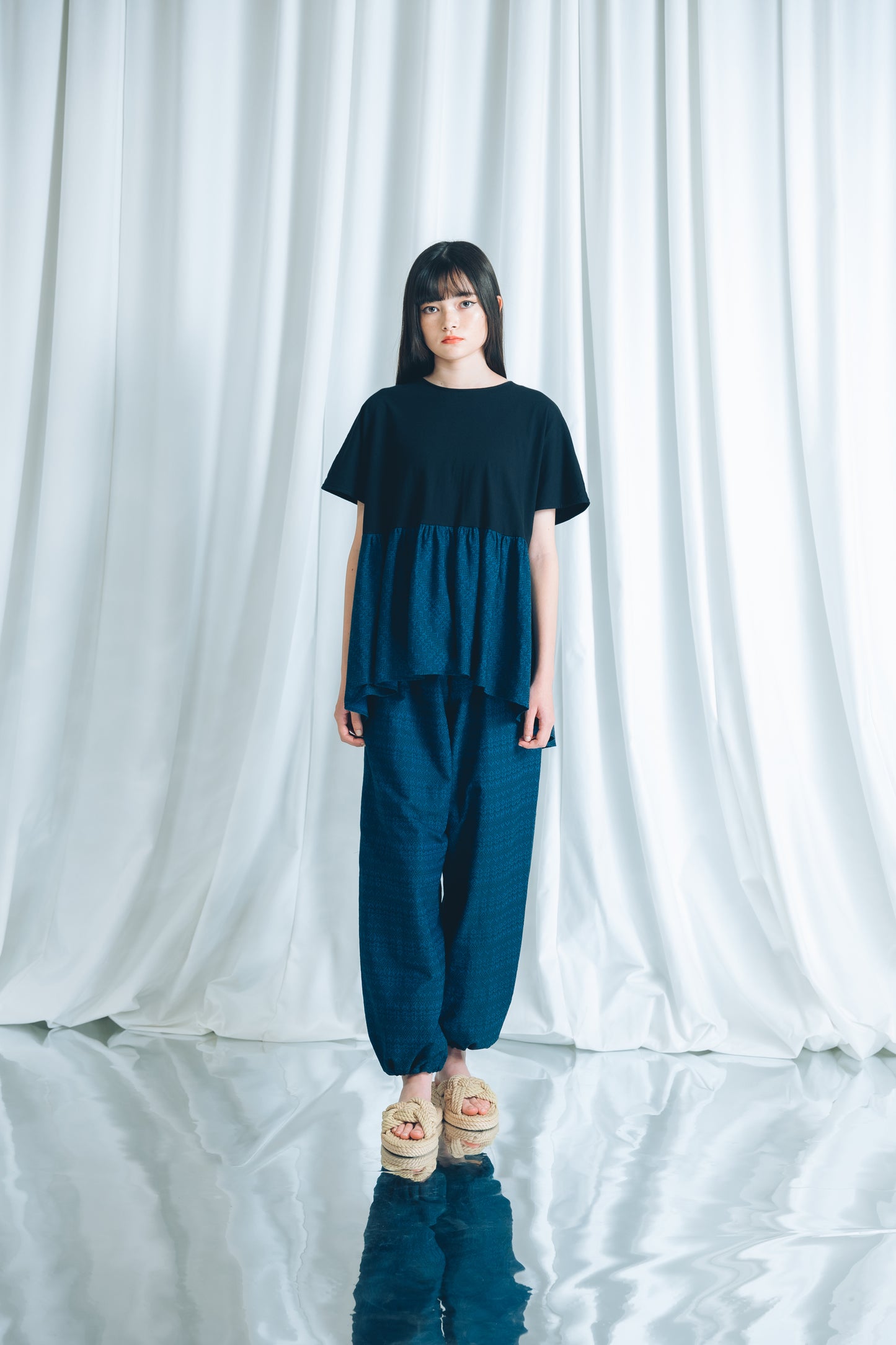 【YOAKE】 カーゴパンツ(Navy)
