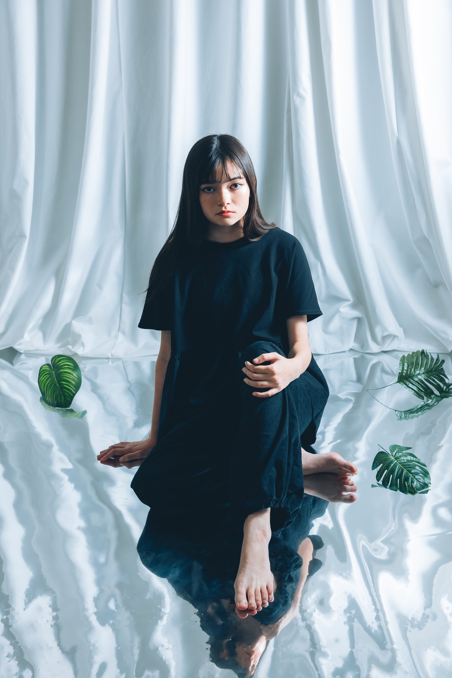 【YOAKE】 カーゴパンツ(Black)