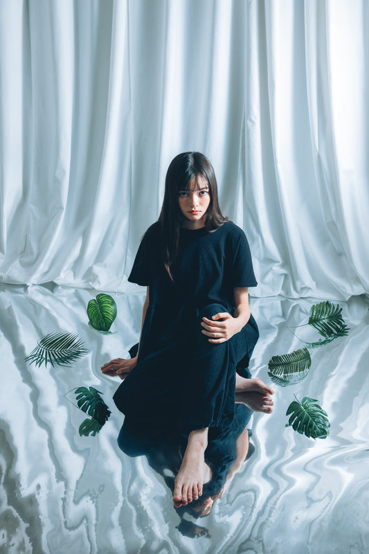 【YOAKE】 カーゴパンツ(Black)