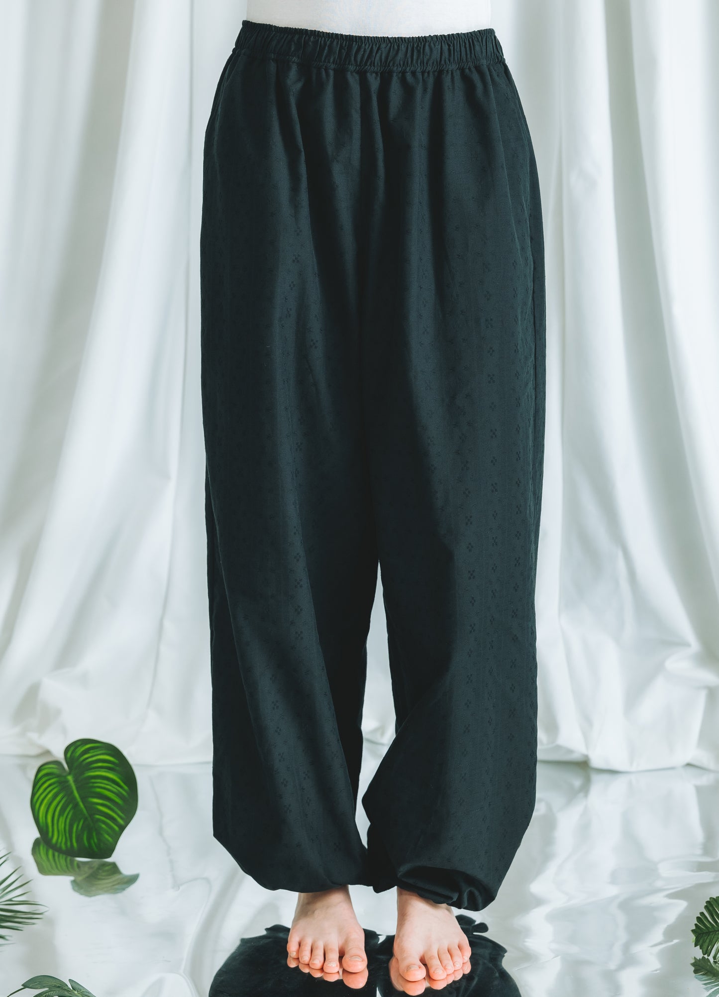 【YOAKE】 カーゴパンツ(Black)
