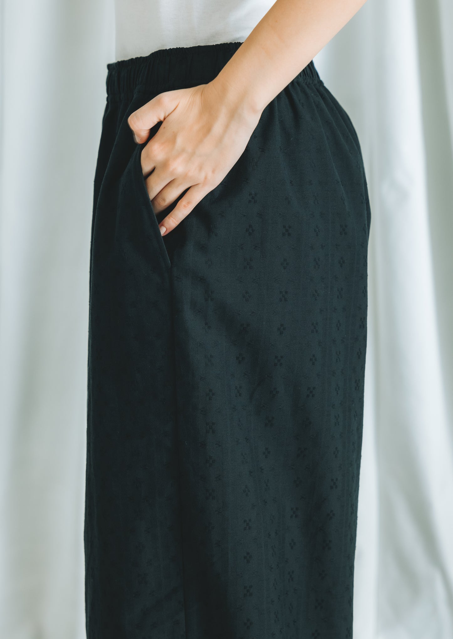 【YOAKE】 カーゴパンツ(Black)