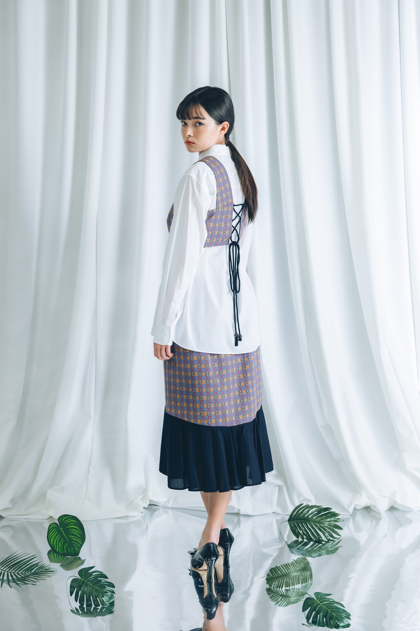 【YOAKE】 ビスチェ(Black)