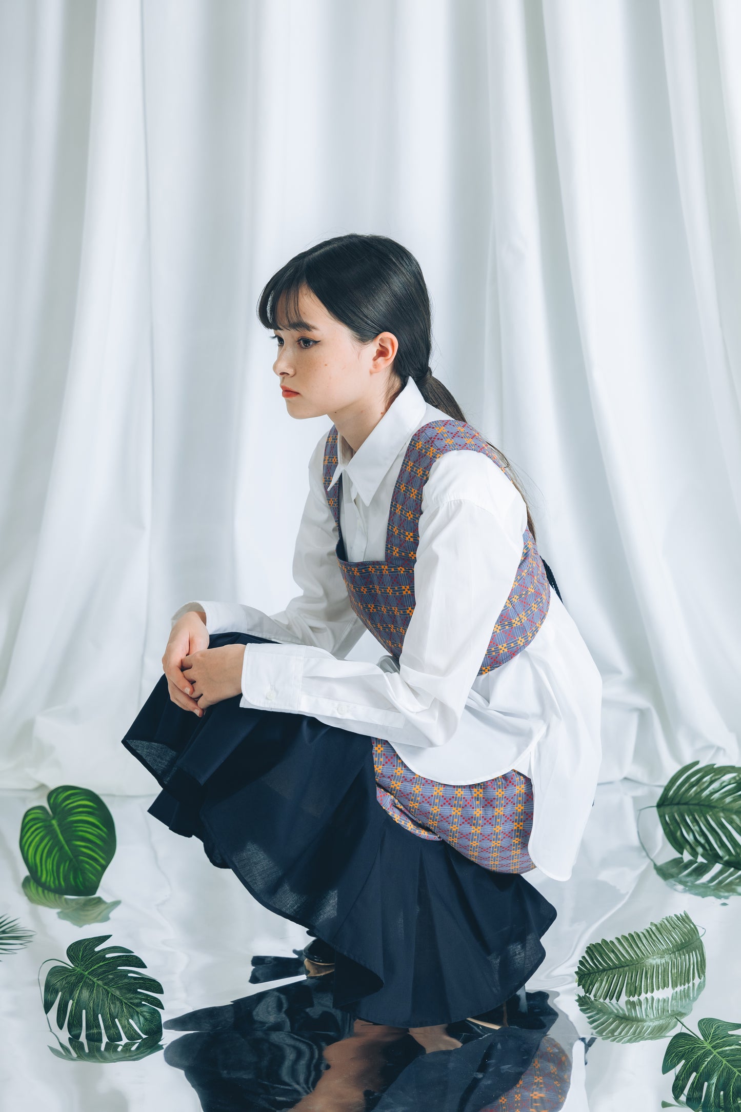【YOAKE】 ビスチェ(Black)