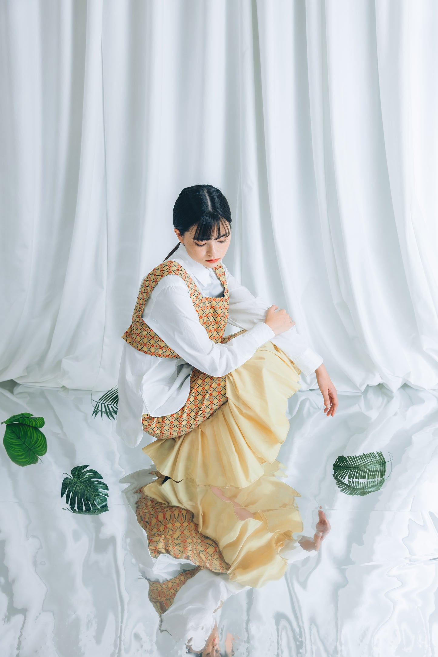 【YOAKE】 ビスチェ(Yellow)