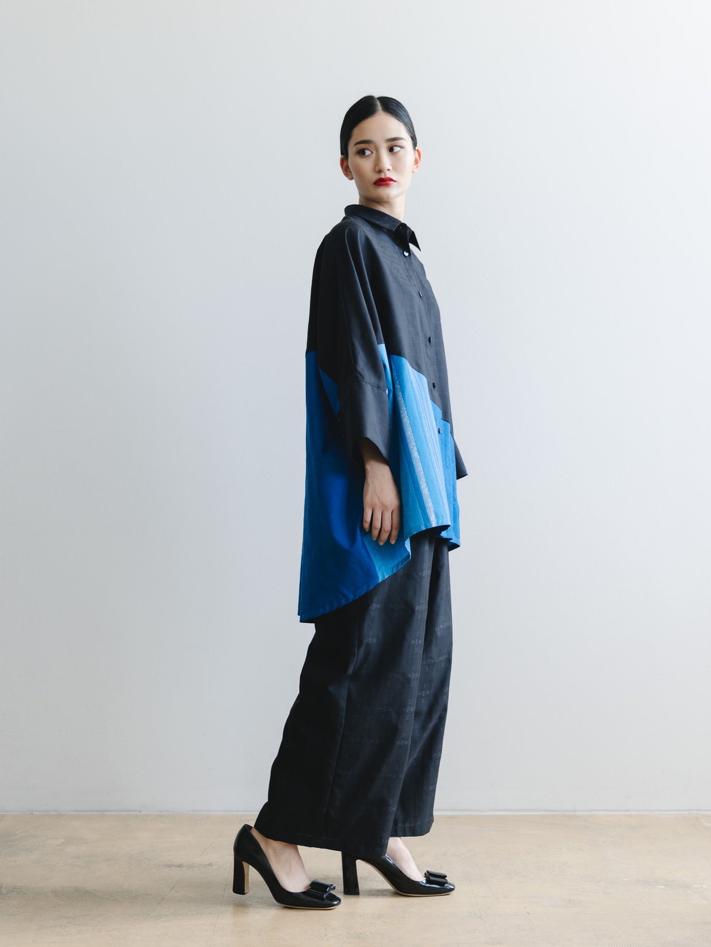 【YOAKE】ストレートパンツ(Black)