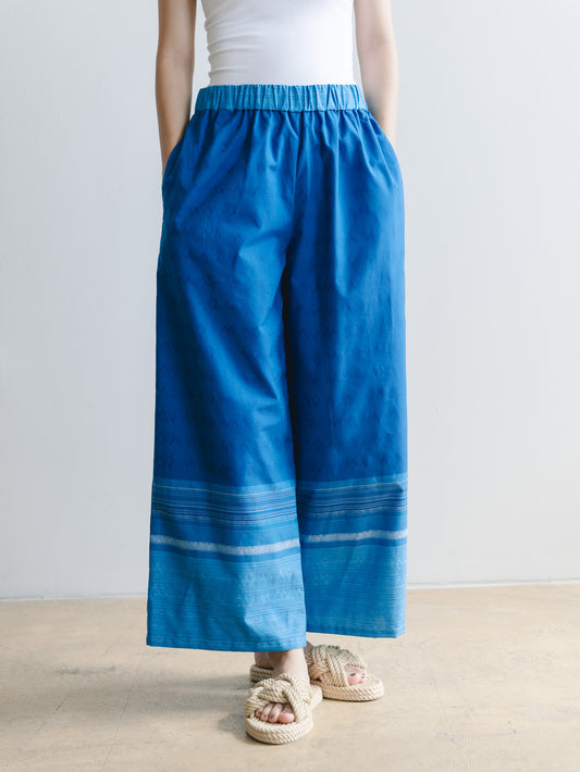 【YOAKE】ストレートパンツ(Blue)