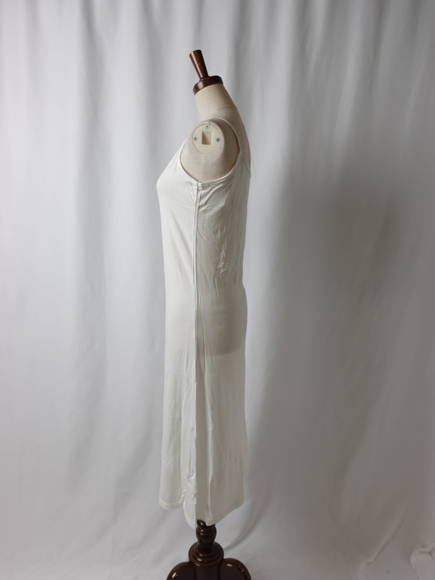 【YOAKE】インナーキャミワンピース(White/Black)