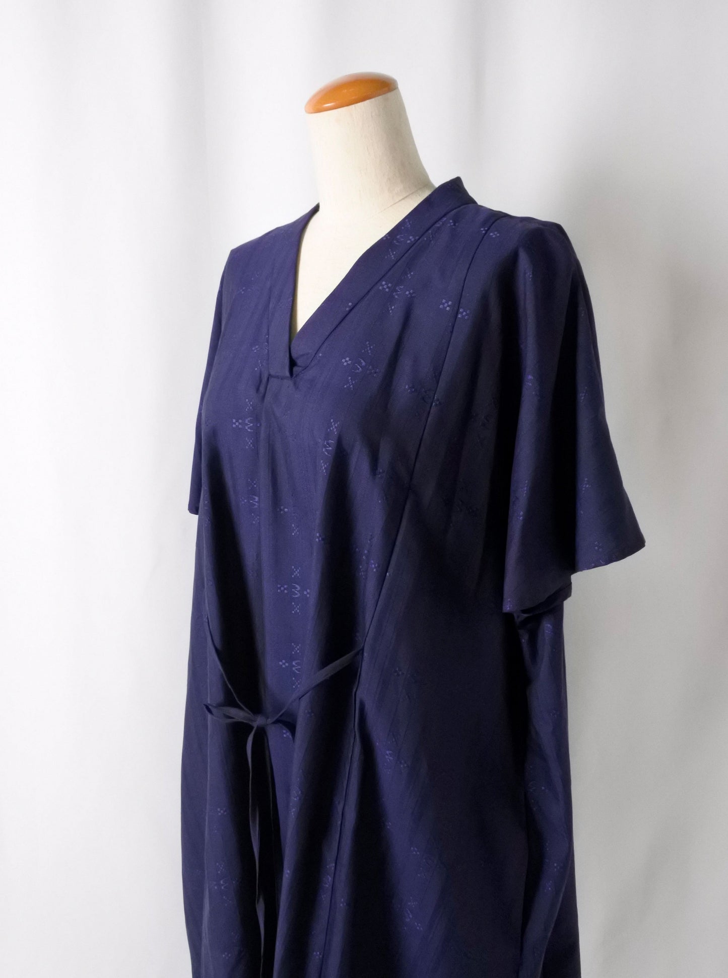 【YOAKE】ゆったりワンピース(Navy)