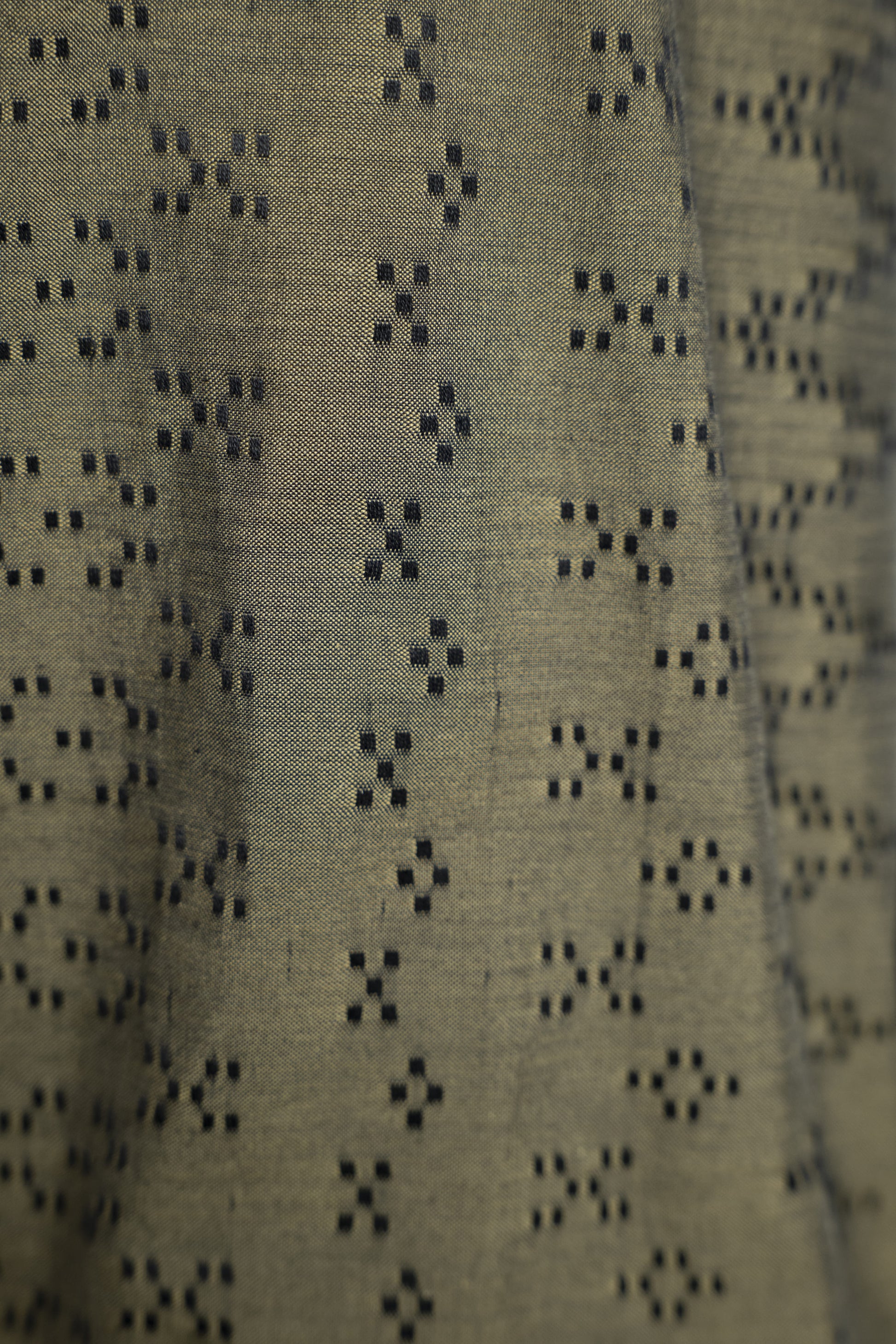 ぐすく花織チュニック スタイリング レイヤードトップス 大人カジュアル ディティール