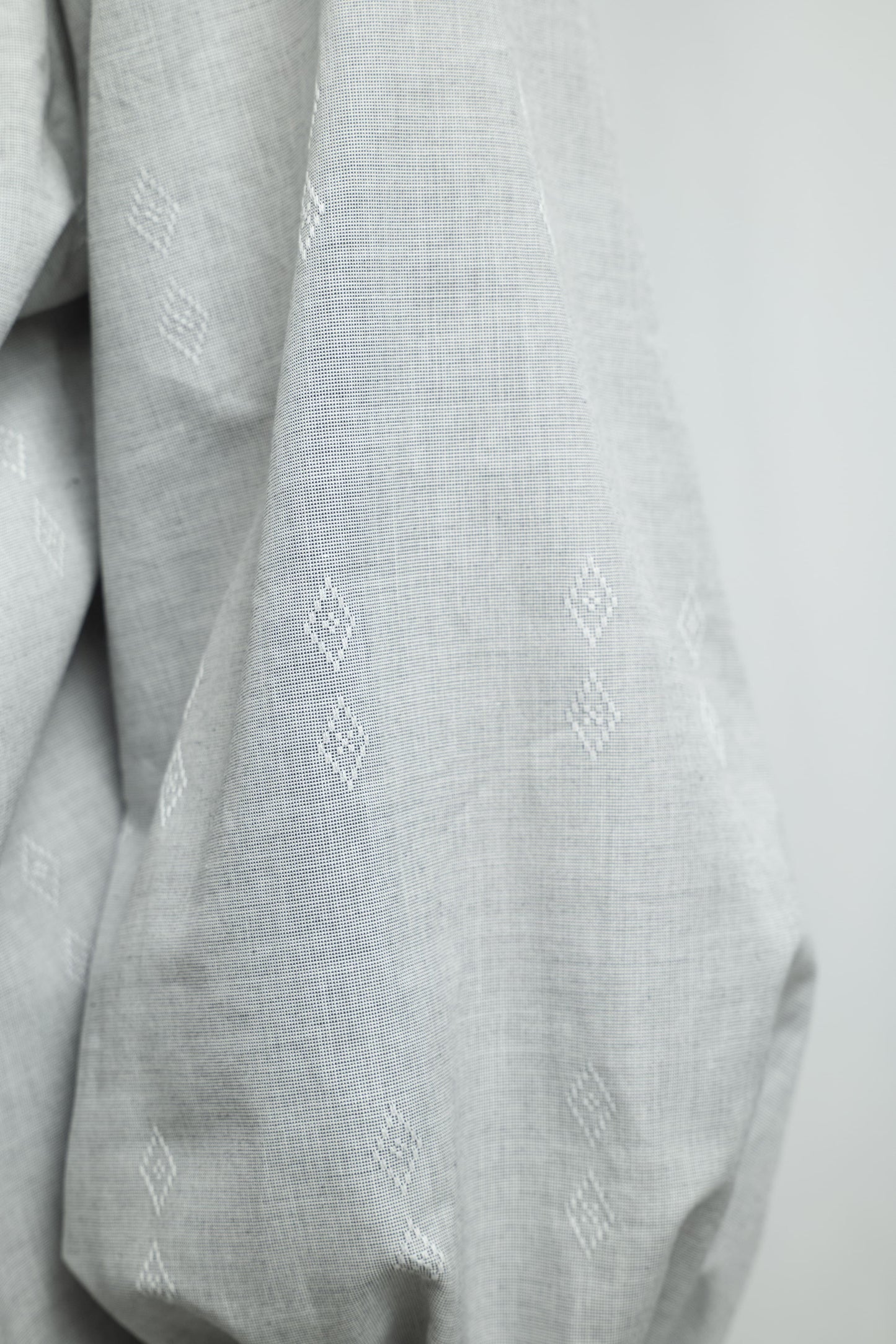 【YOAKE】ミニ裏毛切替チュニック (White)