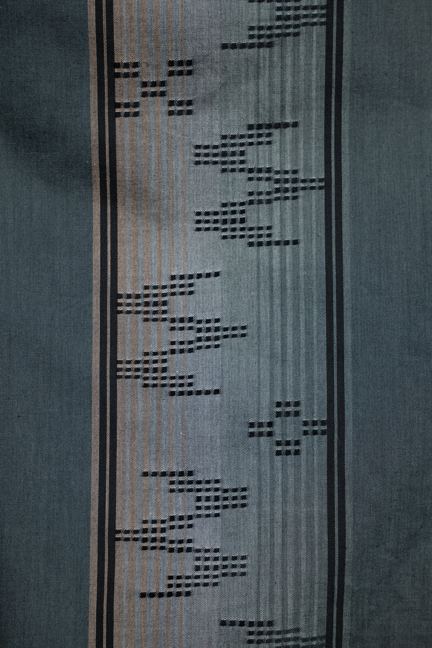 【YOAKE】切替シャツ (Black×Gray)