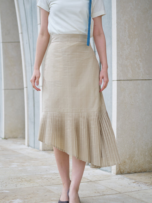 【YOAKE】プリーツスカート