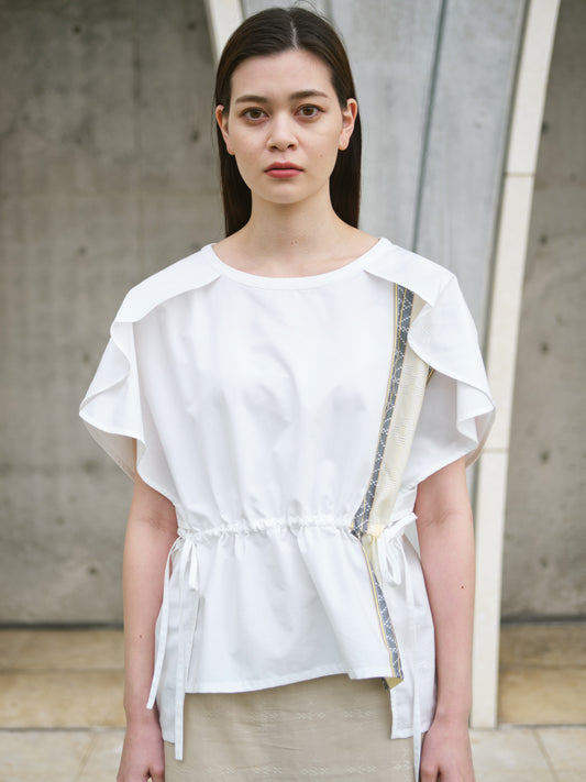 【YOAKE】チューリップスリーブトップス