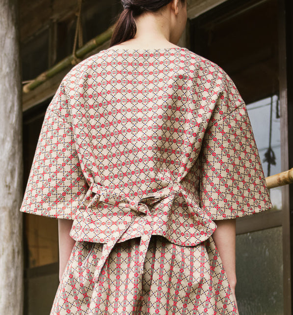 【YOAKE】七分袖トップス