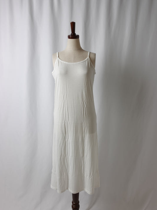 【YOAKE】インナーキャミワンピース(White/Black)