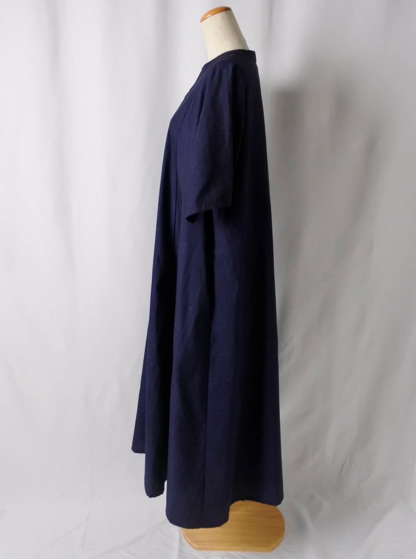 【YOAKE】キーネックワンピース(Navy)